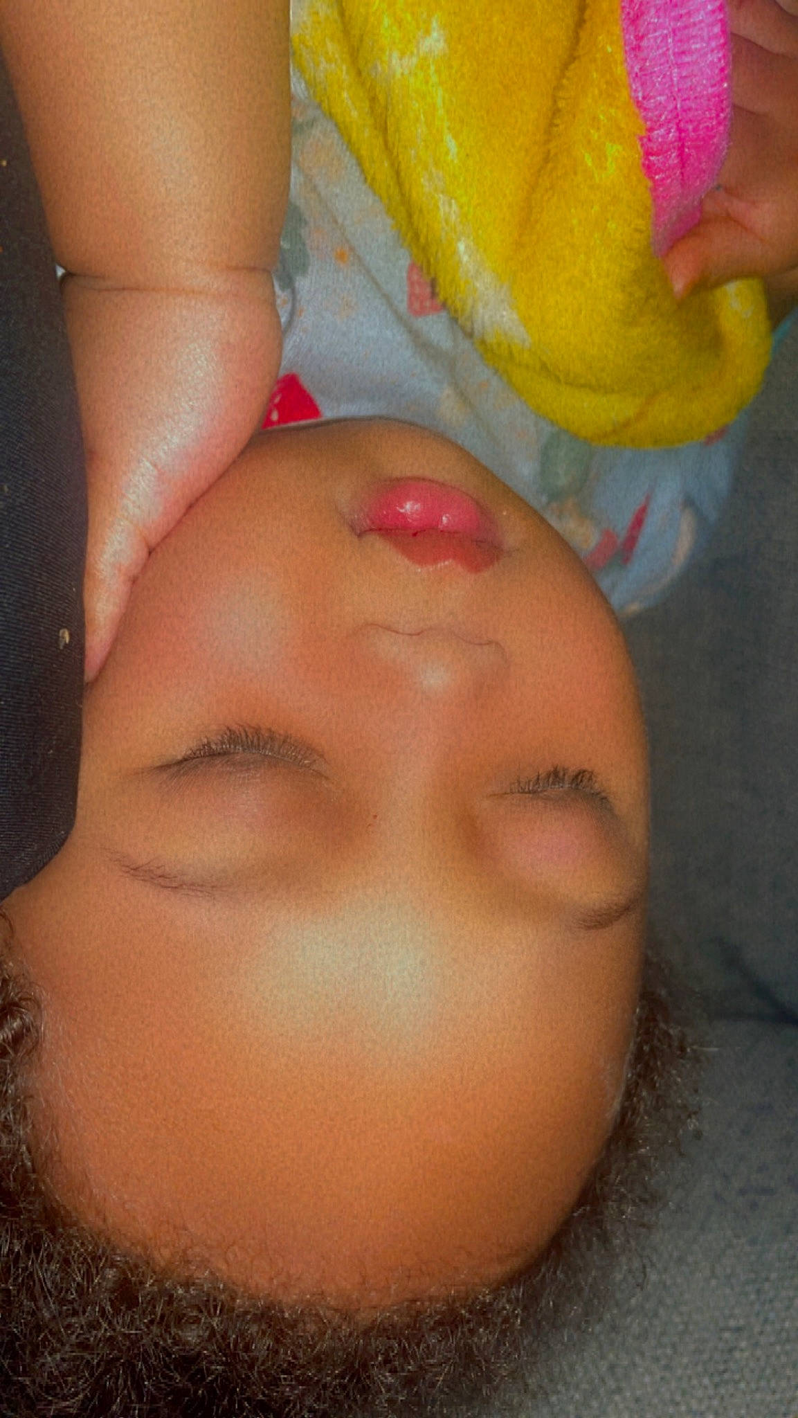 Athena is registered to the contest to win money with this photo: abdomen, cheek, chest, event, eyelash, finger, flesh, foot, gesture, human_leg, lip, mouth, nail, navel, nose, peach, person, sweetness, thigh, thumb