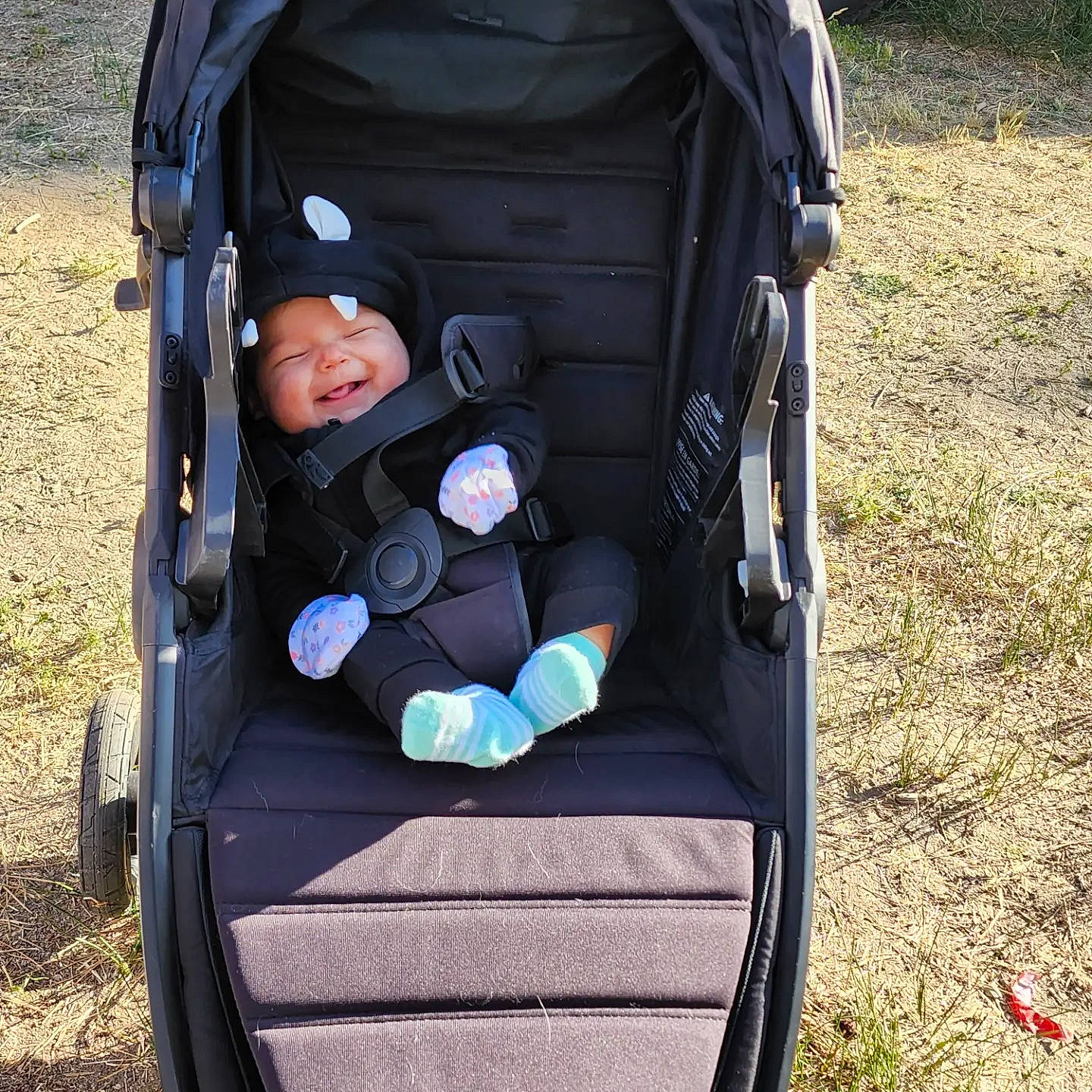 Whisper joined the competition — help win amazing prizes! auto_part, automotive_exterior, automotive_lighting, automotive_tire, baby_carriage, bag, baggage, comfort, electric_blue, gas, grass, headwear, hiking_equipment, luggage_and_bags, motor_vehicle, person, tints_and_shades, tire, toddler, travel