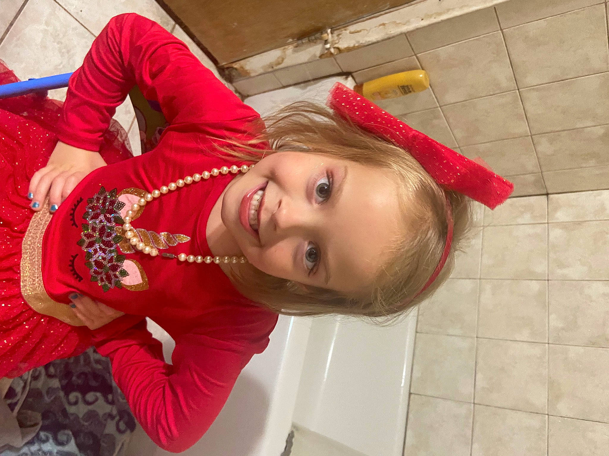 Skyler joined the competition — help win amazing prizes! child, costume, dress, event, facial_expression, fashion_accessory, fashion_design, fun, hairstyle, happy, jewellery, joy, lip, magenta, mouth, person, portrait_photography, smile, temple, toddler