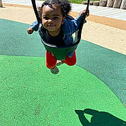 Zailah joined the competition — help win amazing prizes! baby, clothing, face, grass, head, nature, outdoorplayarea, outdoors, park, person, photography, plant, playarea, portrait, summer, swing, toy, tree, vegetation, yard