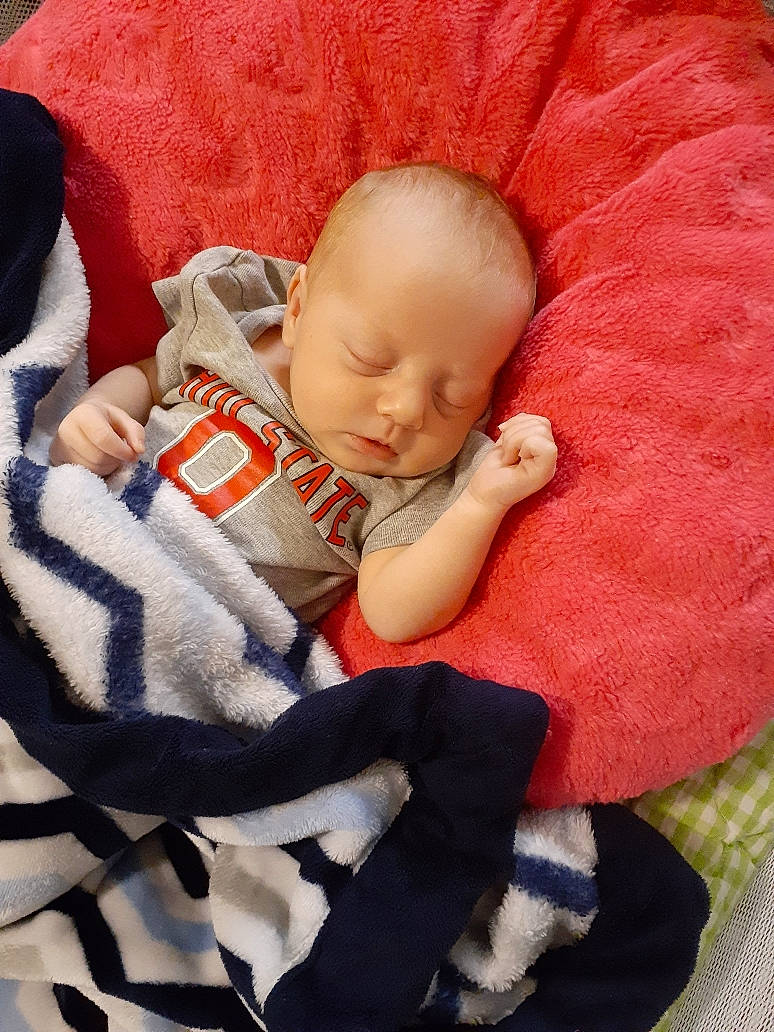 Janice is registered to the contest to win money with this photo: baby, baby_products, baby_sleeping, blanket, child, comfort, nap, person, sleep, toddler