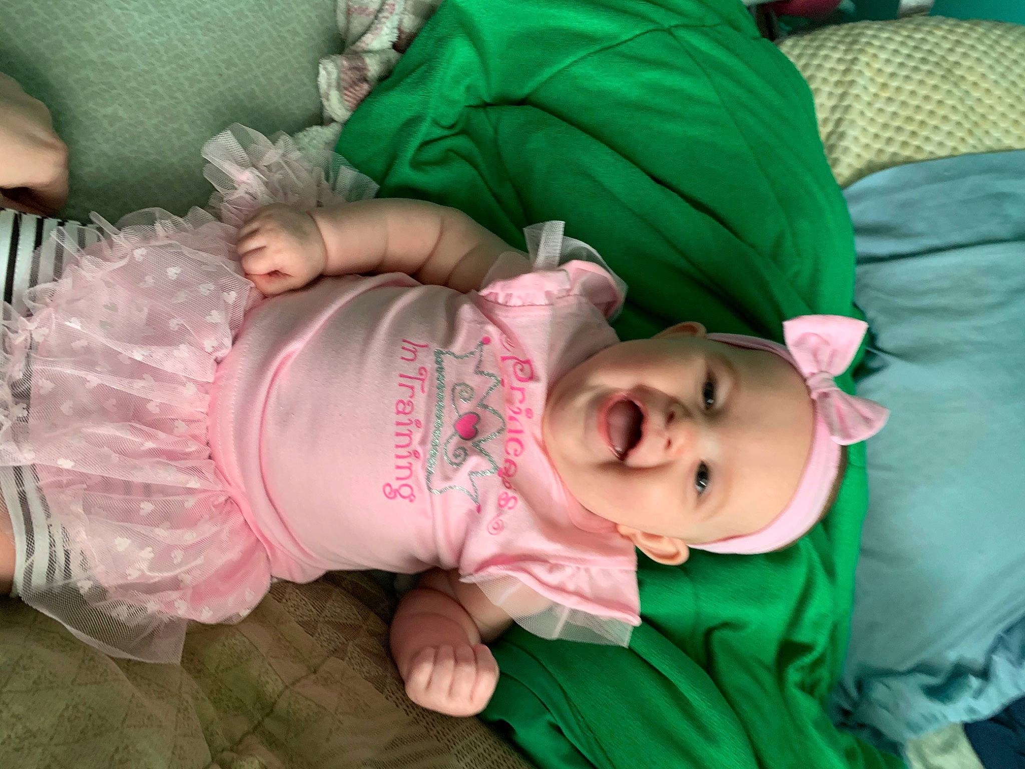 Kaitlyn joined the competition — help win amazing prizes! baby, bedtime, cheek, child, headwear, nap, person, pink, skin, sleep, toddler