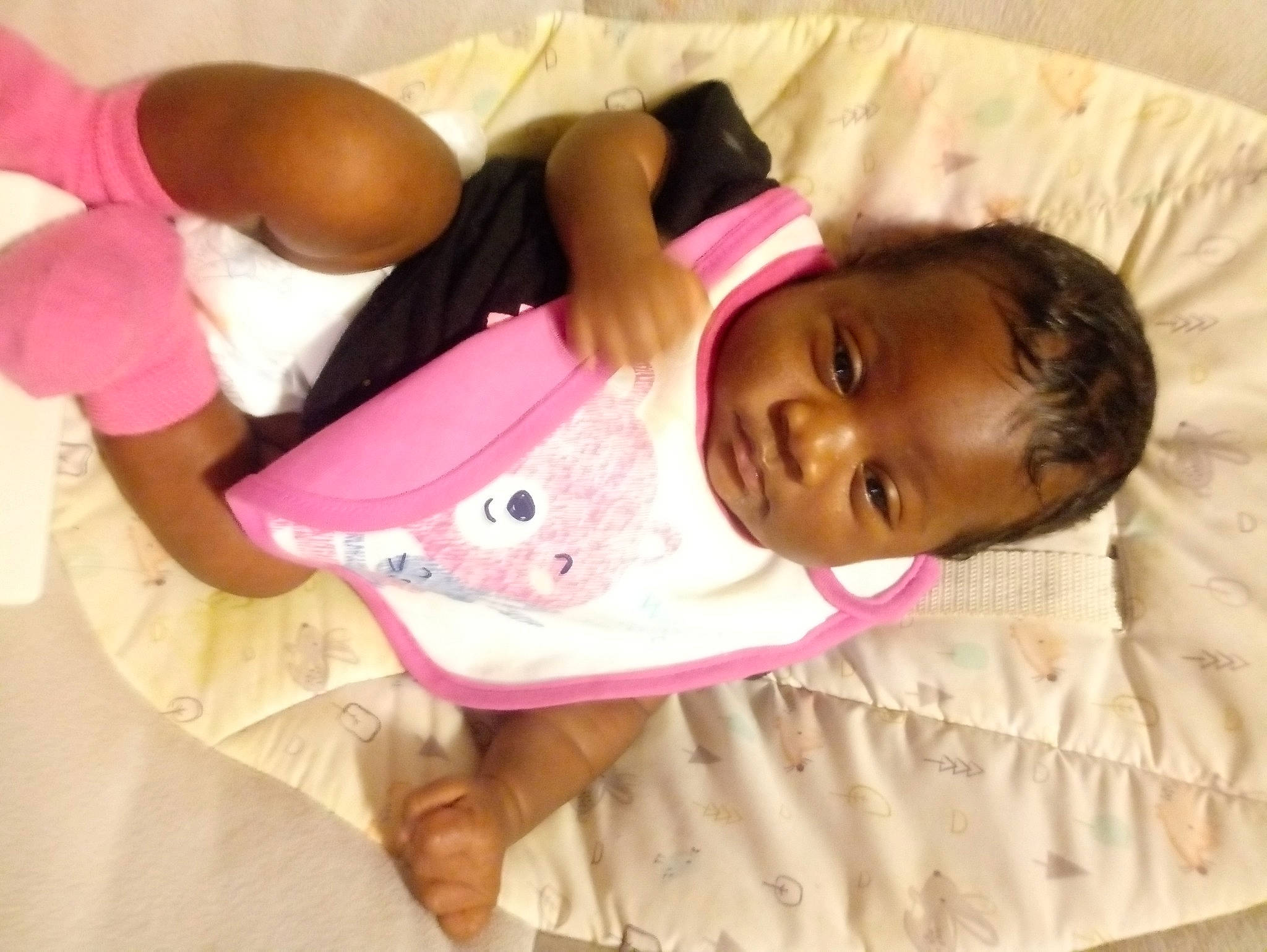 A'Nari joined the competition — help win amazing prizes! baby, bedtime, cheek, child, head, person, pink, toddler