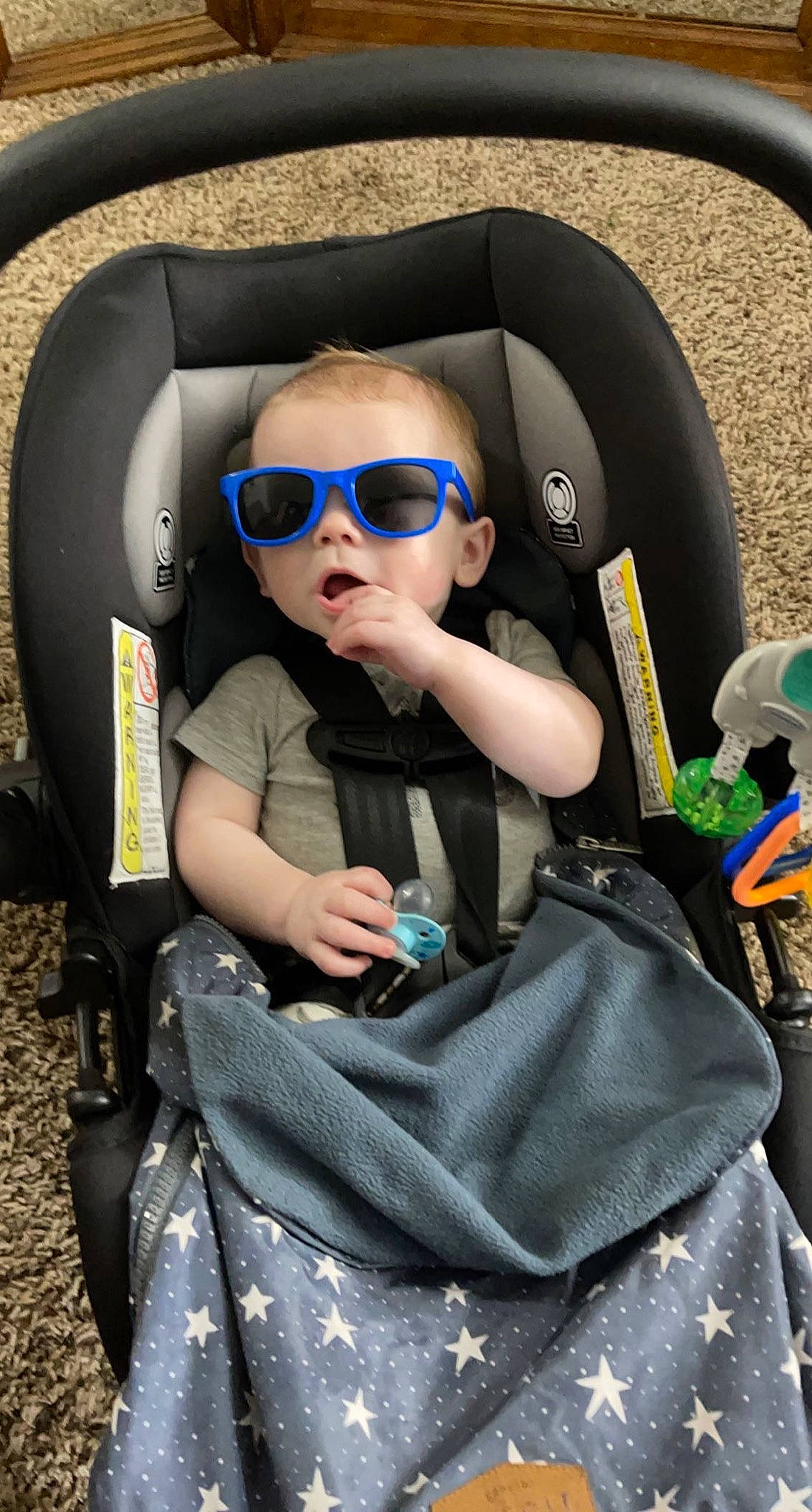 Jasper joined the competition — help win amazing prizes! auto_part, automotive_design, baby_carriage, baby_products, car_seat, car_seat_cover, comfort, cool, electric_blue, eyewear, glasses, goggles, head_restraint, motor_vehicle, person, recreation, seat_belt, sunglasses, toddler, vehicle_door