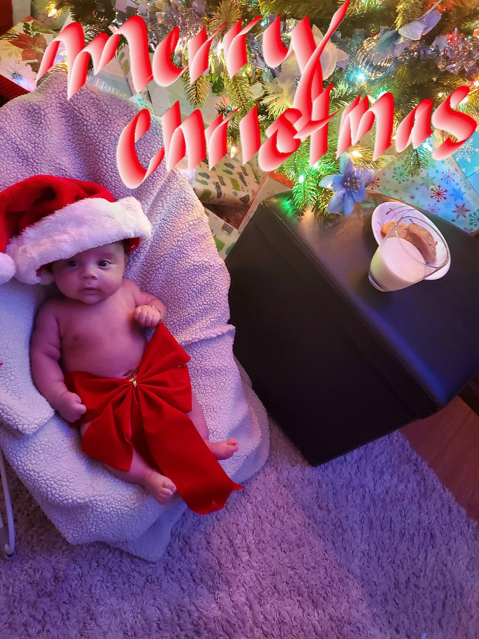Jamir is registered to the contest to win money with this photo: baby_toddler_clothing, bonnet, christmas, christmas_eve, costume, costume_accessory, costume_hat, cup, embellishment, fictional_character, headwear, holiday, party_supply, person, pink, polkagris, sun_hat