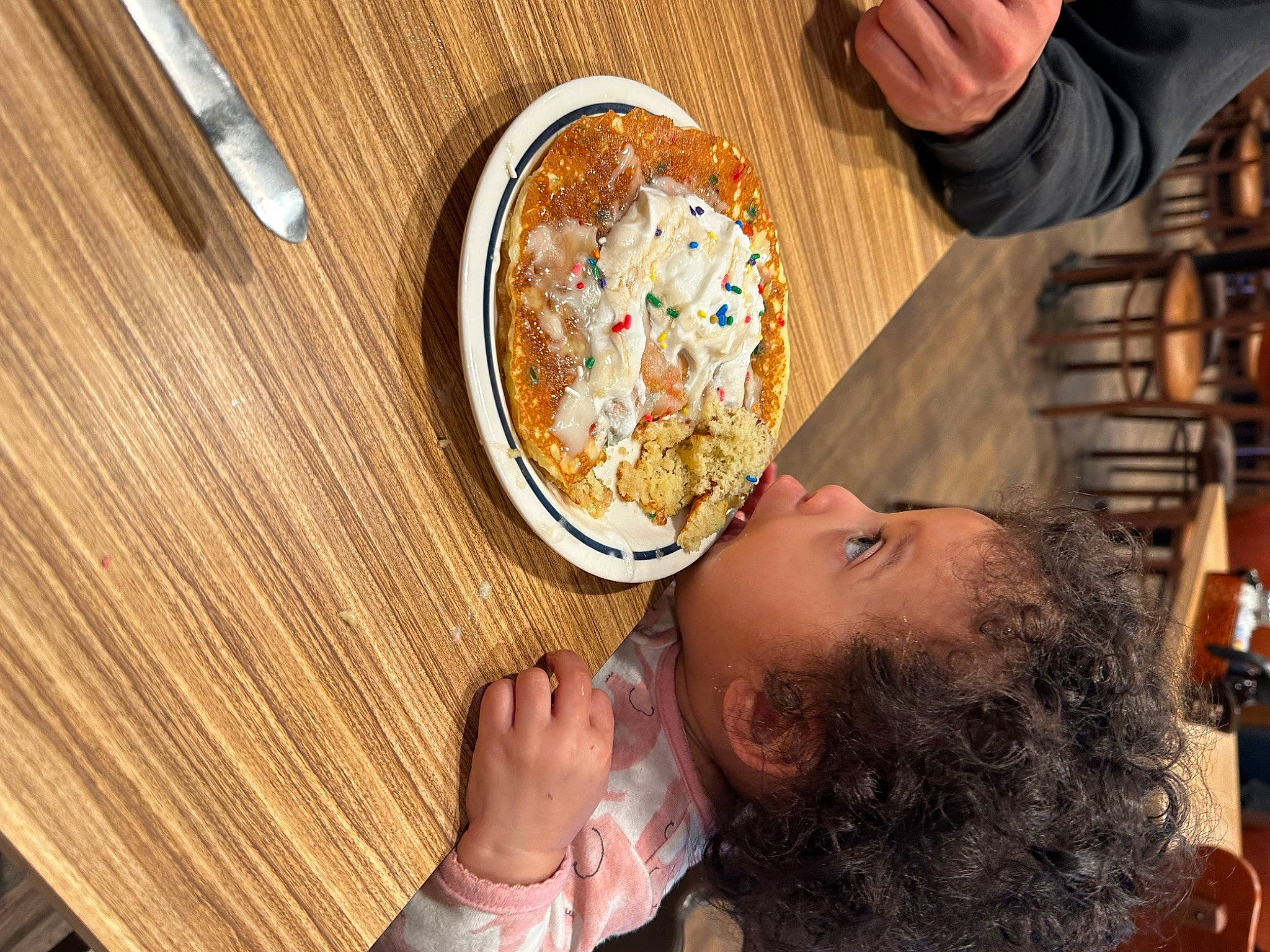 Mya is registered to the contest to win money with this photo: baking, child, comfort_food, cooking, cuisine, dish, fast_food, finger_food, food, fun, happy, ingredient, junk_food, person, pizza, plate, recipe, room, table, tableware