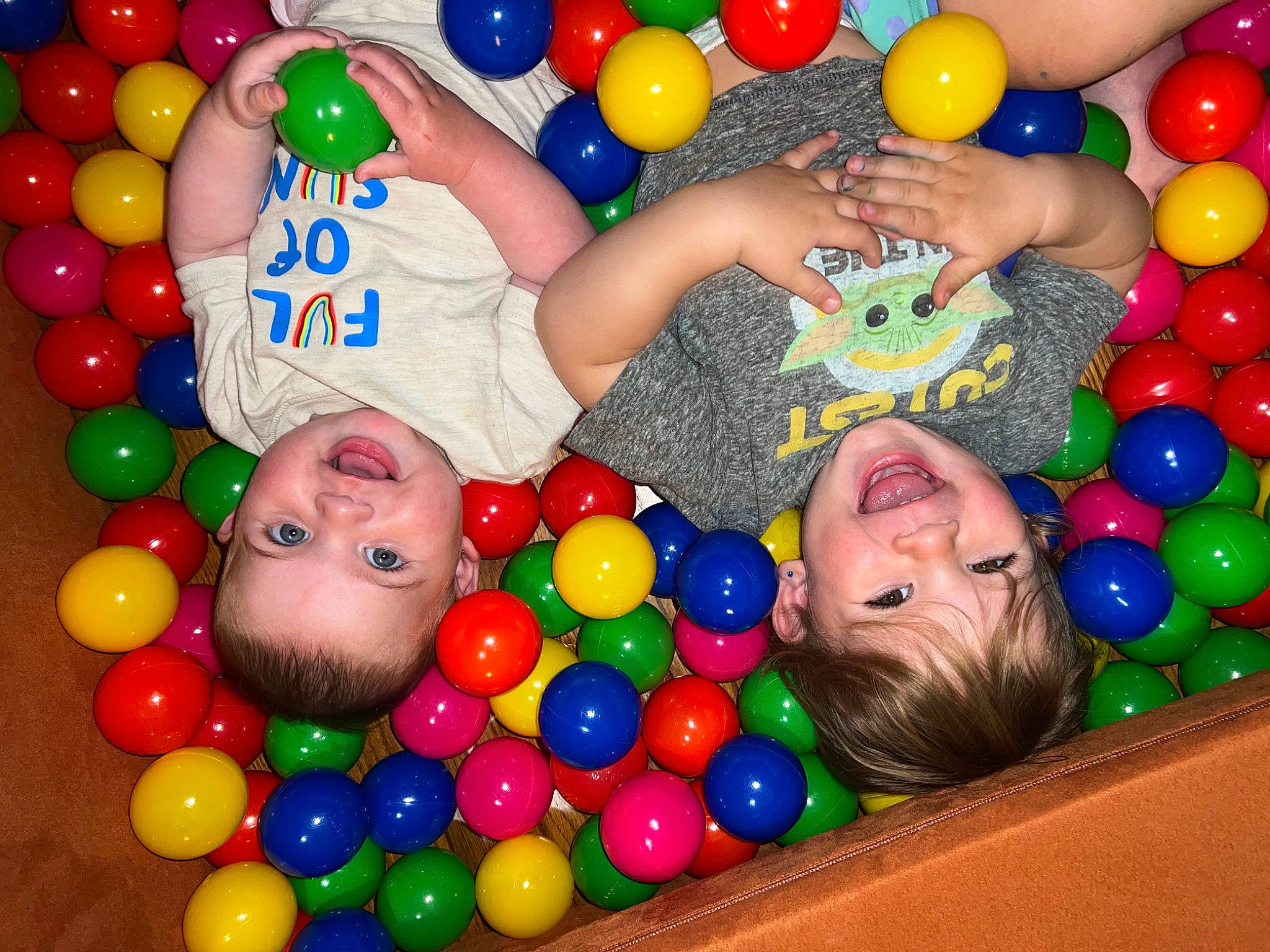 Enola joined the competition — help win amazing prizes! adaptation, baby, baby_toys, ball, ball_pit, child, community, facial_expression, fun, happy, joy, leisure, organ, person, photograph, play, room, smile, snapshot, toddler