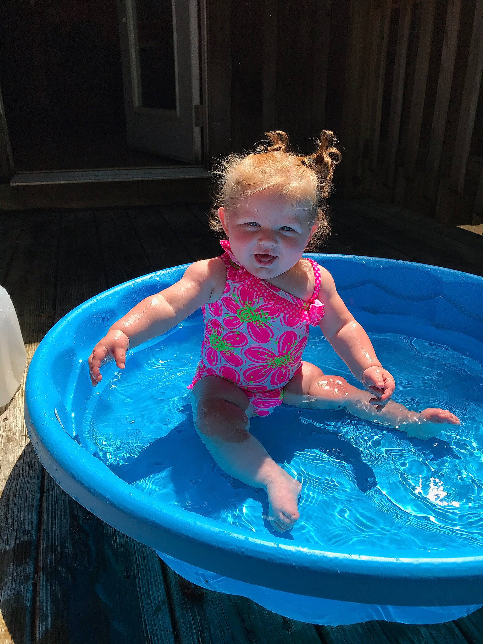 Briar joined the competition — help win amazing prizes! child, fun, leisure, person, play, recreation, summer, swimming_pool, toddler, vacation, water