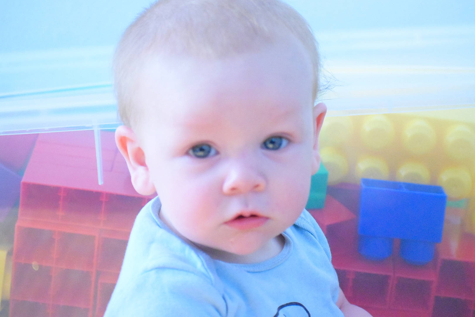 Barry joined the competition — help win amazing prizes! baby, blue, cheek, child, chin, ear, eye, face, facial_expression, forehead, fun, hair, head, iris, lip, mouth, nose, person, skin, smile