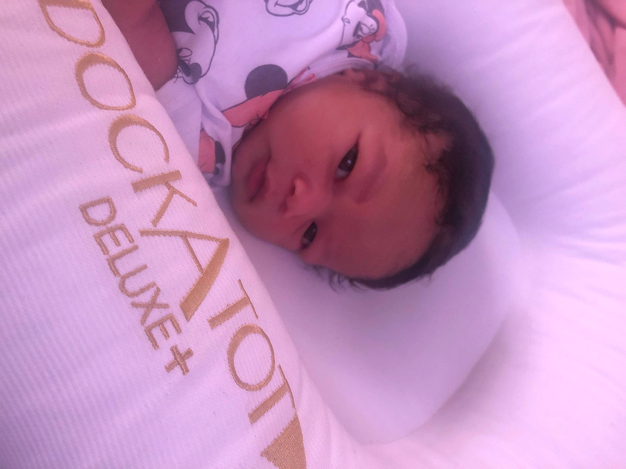 Journey is registered to the contest to win money with this photo: baby, cheek, child, chin, comfort, eyebrow, eyelash, facial_expression, finger, forehead, handwriting, lip, magenta, mouth, nose, person, pink, purple, skin, toddler