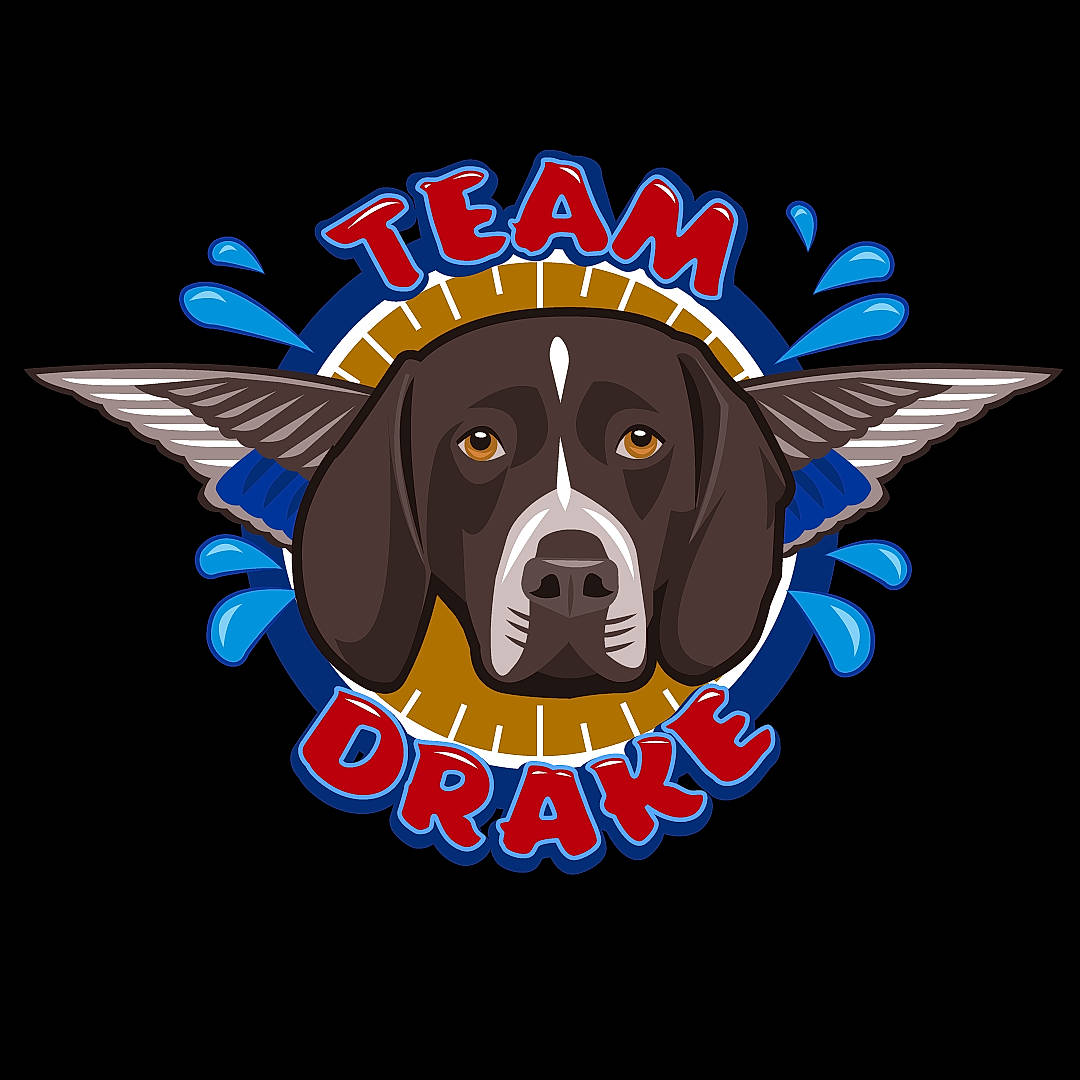 Drake joined the competition — help win amazing prizes! brand, canidae, carnivore, circle, companion_dog, dog, dog_breed, dog_supply, drawing, electric_blue, font, graphic_design, graphics, illustration, logo, pet_supply, rectangle, sporting_group, working_animal, working_dog