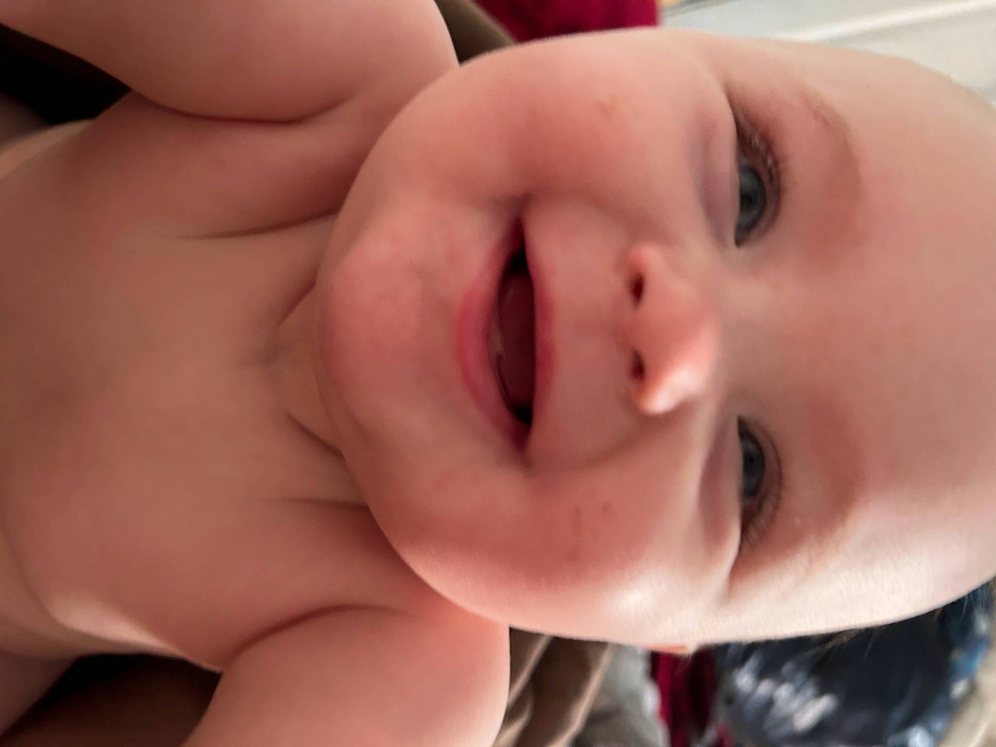 Sarah joined the competition — help win amazing prizes! baby, cheek, chin, ear, eye, eyebrow, eyelash, facial_expression, forehead, gesture, happy, head, iris, jaw, joy, lip, mouth, neck, nose, person