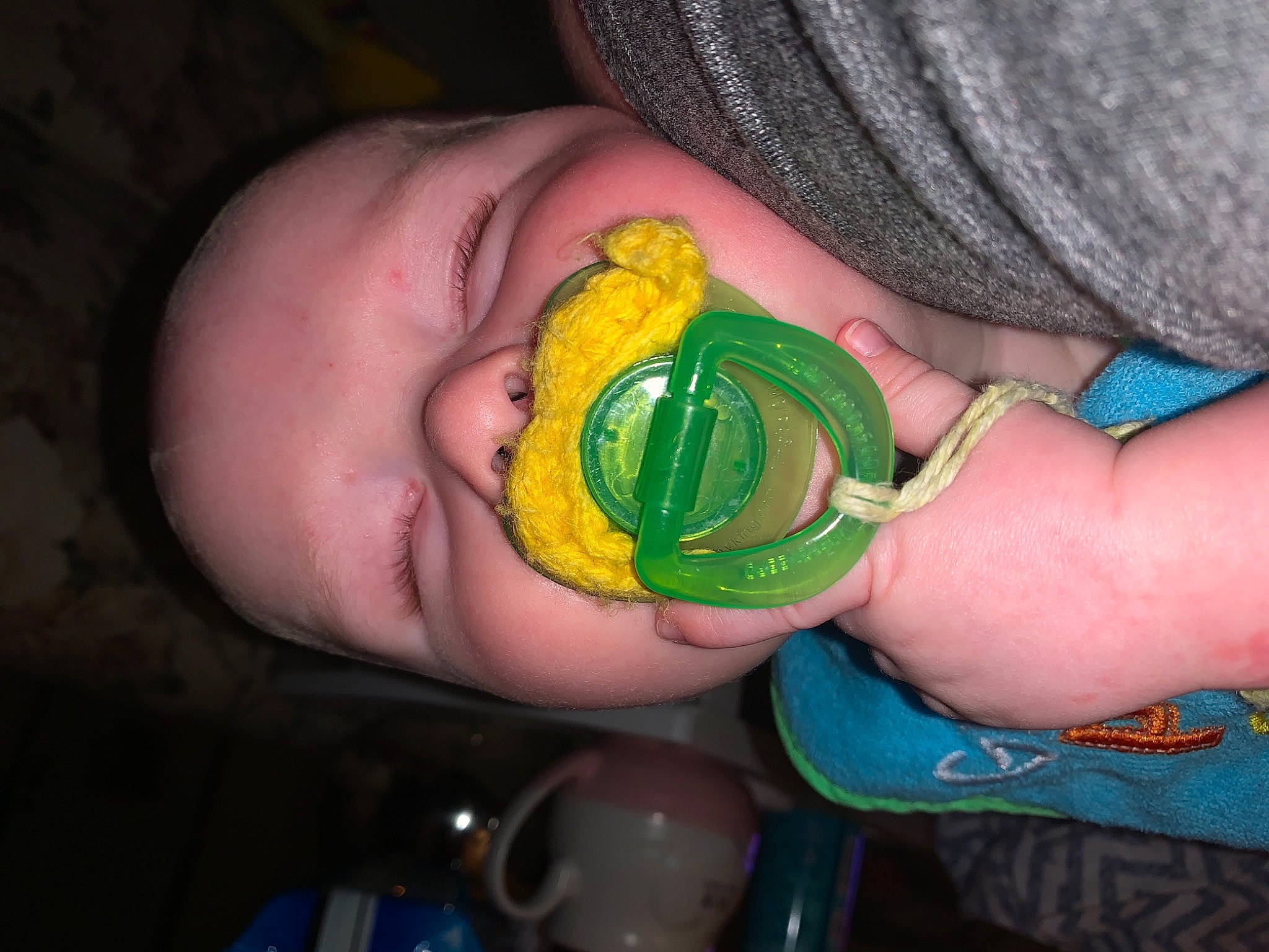 Asher joined the competition — help win amazing prizes! baby, baby_toddler_clothing, cheek, child, comfort_food, eyelash, finger, fun, grass, hand, iris, junk_food, mouth, nail, nose, personal_protective_equipment, skin, sweetness, thumb, toddler