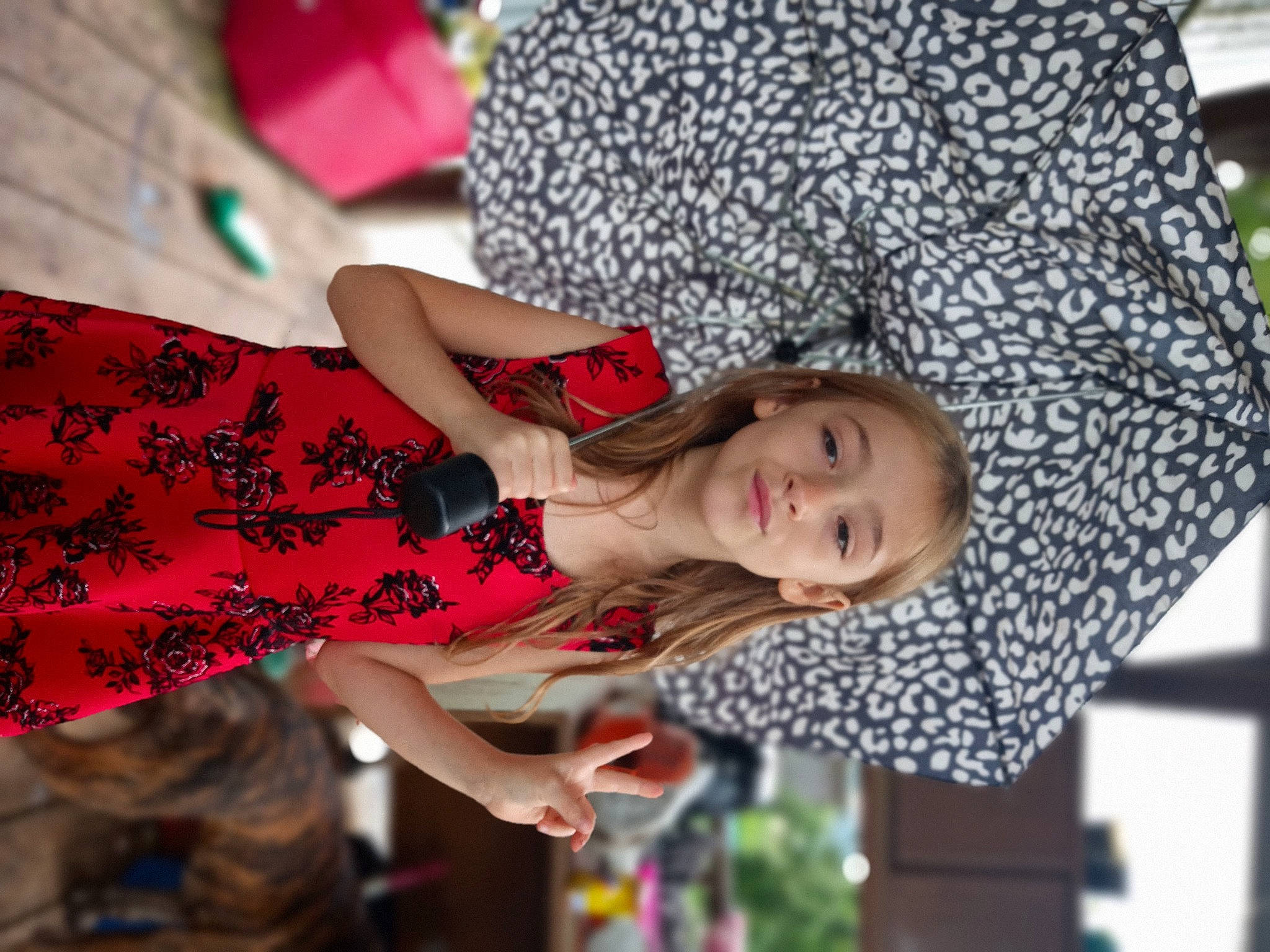 Kathryn joined the competition — help win amazing prizes! arm, child, event, face, facial_expression, fashion_accessory, fashion_design, fun, happy, human_leg, leisure, magenta, pattern, peach, person, smile, snapshot, textile, tradition, tree