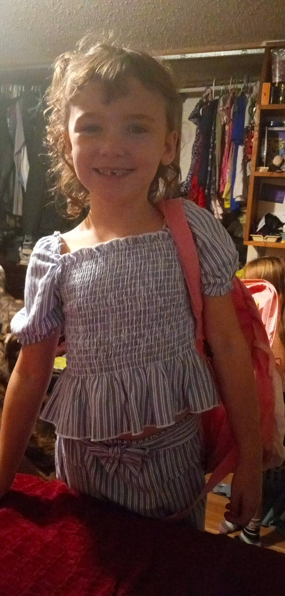 Kathryn joined the competition — help win amazing prizes! day_dress, embellishment, eye, face, fashion_design, hair, hairstyle, happy, head, iris, joy, long_hair, neck, pattern, person, shelf, shoulder, skin, sleeve, smile