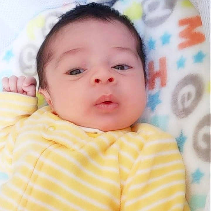 Jaime is registered to the contest to win money with this photo: baby, baby_sleeping, beauty, bedtime, cheek, child, eye, face, facial_expression, forehead, head, lip, mouth, nose, person, skin, smile, toddler, yellow