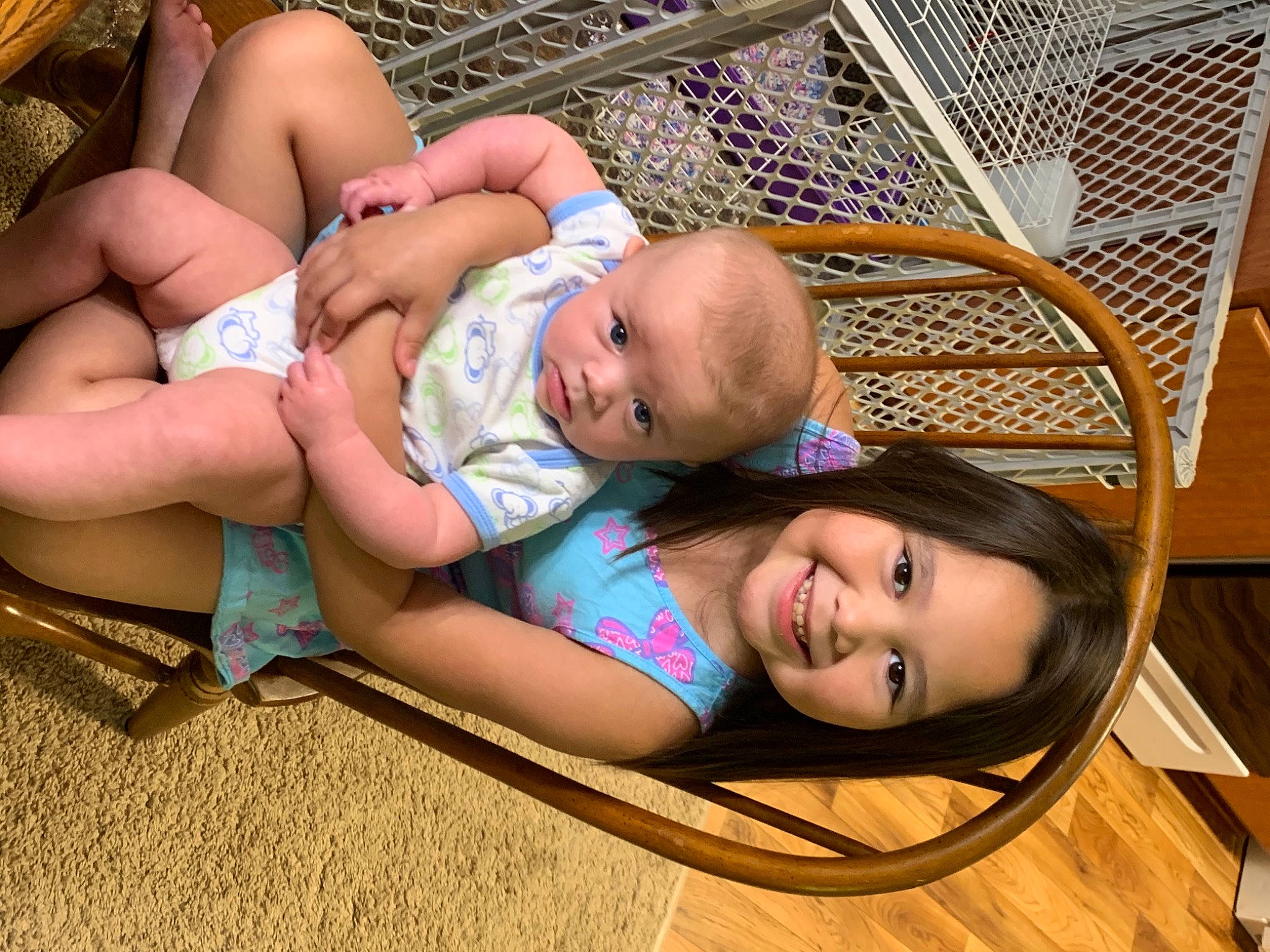 Kyleigh is registered to the contest to win money with this photo: baby, chair, chest, child, comfort, facial_expression, flooring, fun, grass, happy, joy, leisure, mammal, mouth, muscle, person, skin, smile, thigh, toddler