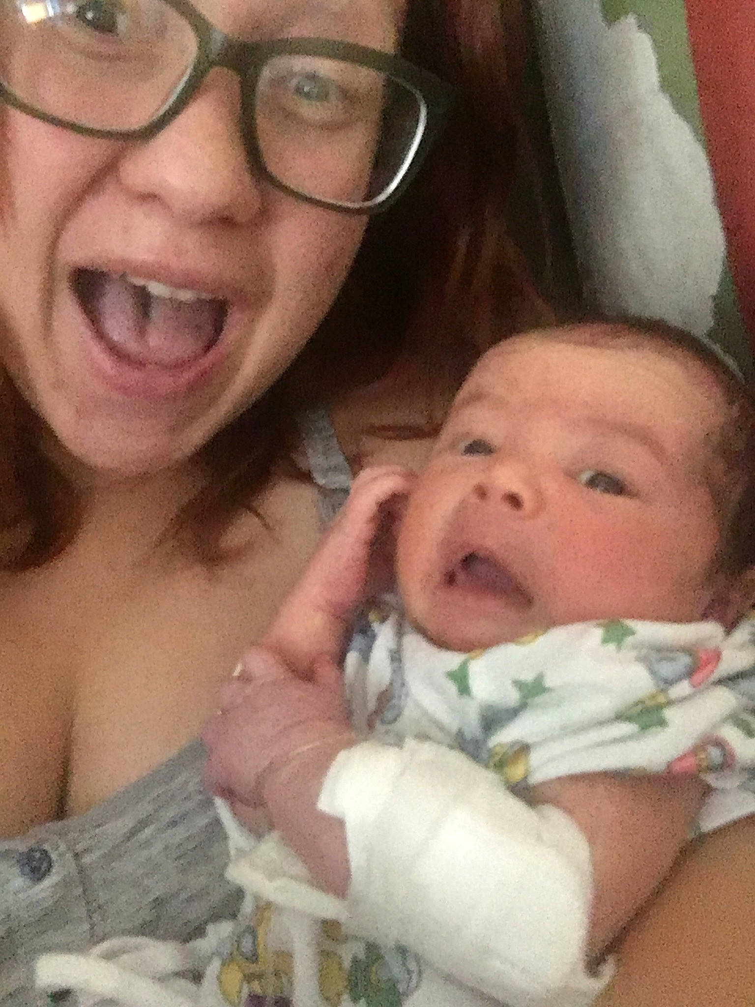 Alexander Ray Potter joined the competition — help win amazing prizes! baby, birth, child, childbirth, daughter, face, facial_expression, happy, mother, mouth, nose, person, photography, selfie, skin, smile, toddler