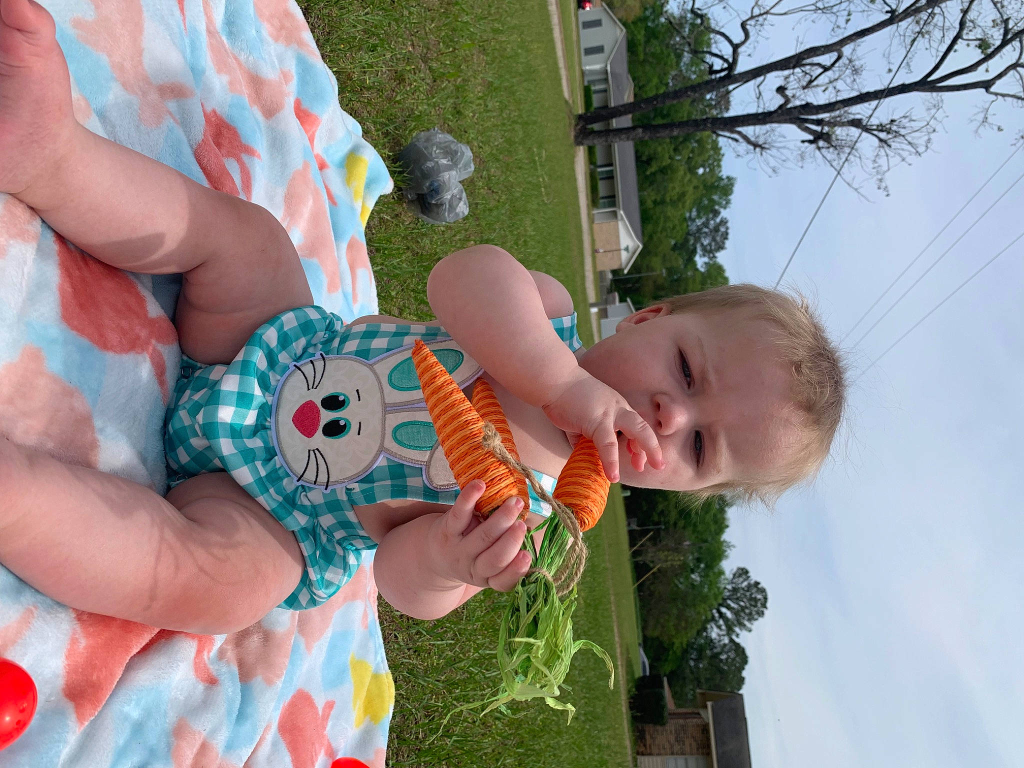 Lawson joined the competition — help win amazing prizes! baby, baby_toddler_clothing, child, event, fun, grass, happy, holiday, leaf, leisure, nail, pattern, people_in_nature, person, play, recreation, sky, summer, toddler, toy