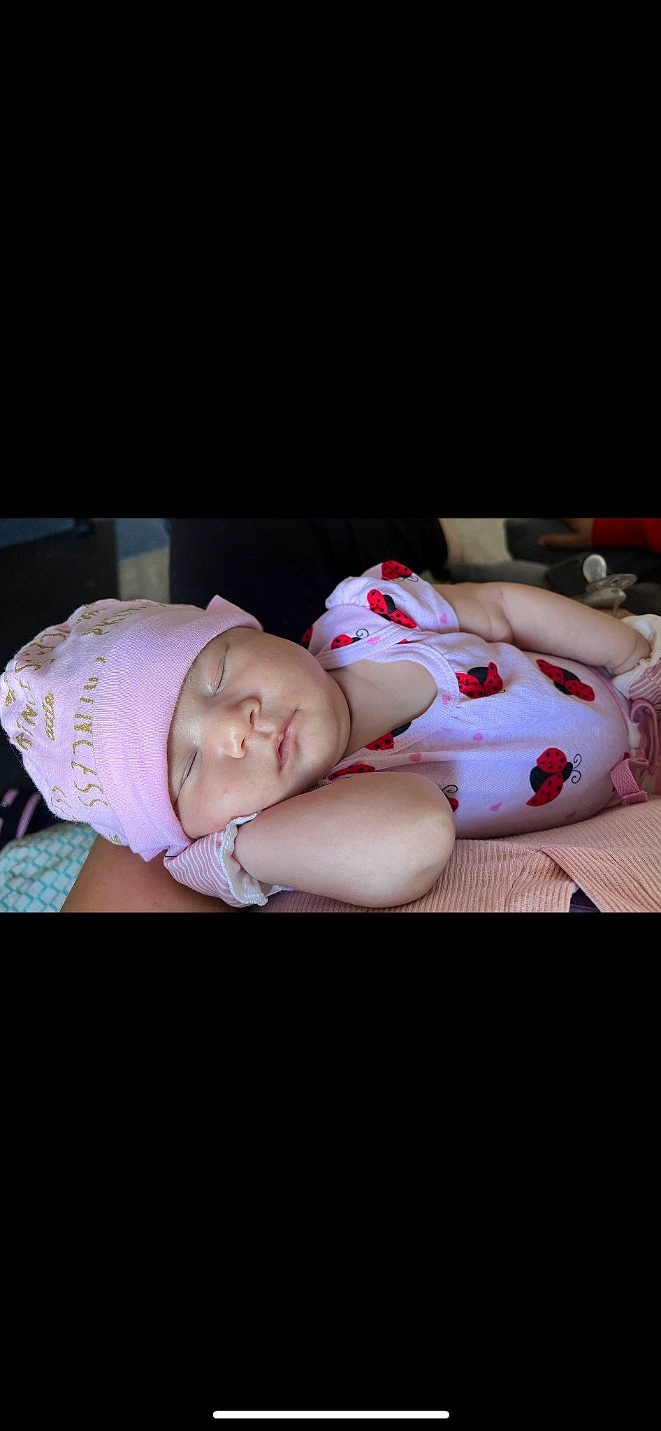 Aylen joined the competition — help win amazing prizes! baby, baby_products, baby_sleeping, baby_toddler_clothing, carmine, child, comfort, flesh, hat, headwear, nap, person, room, sitting, sleep, toddler