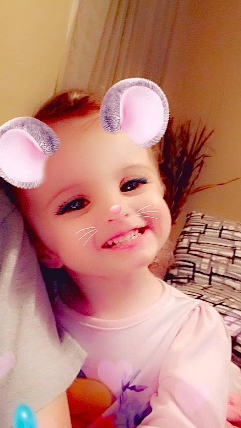 Avarie is registered to the contest to win money with this photo: baby, beauty, cheek, child, ear, eye, eyebrow, eyelash, face, hair_accessory, head, headband, headgear, joy, lip, nose, person, pink, skin, smile