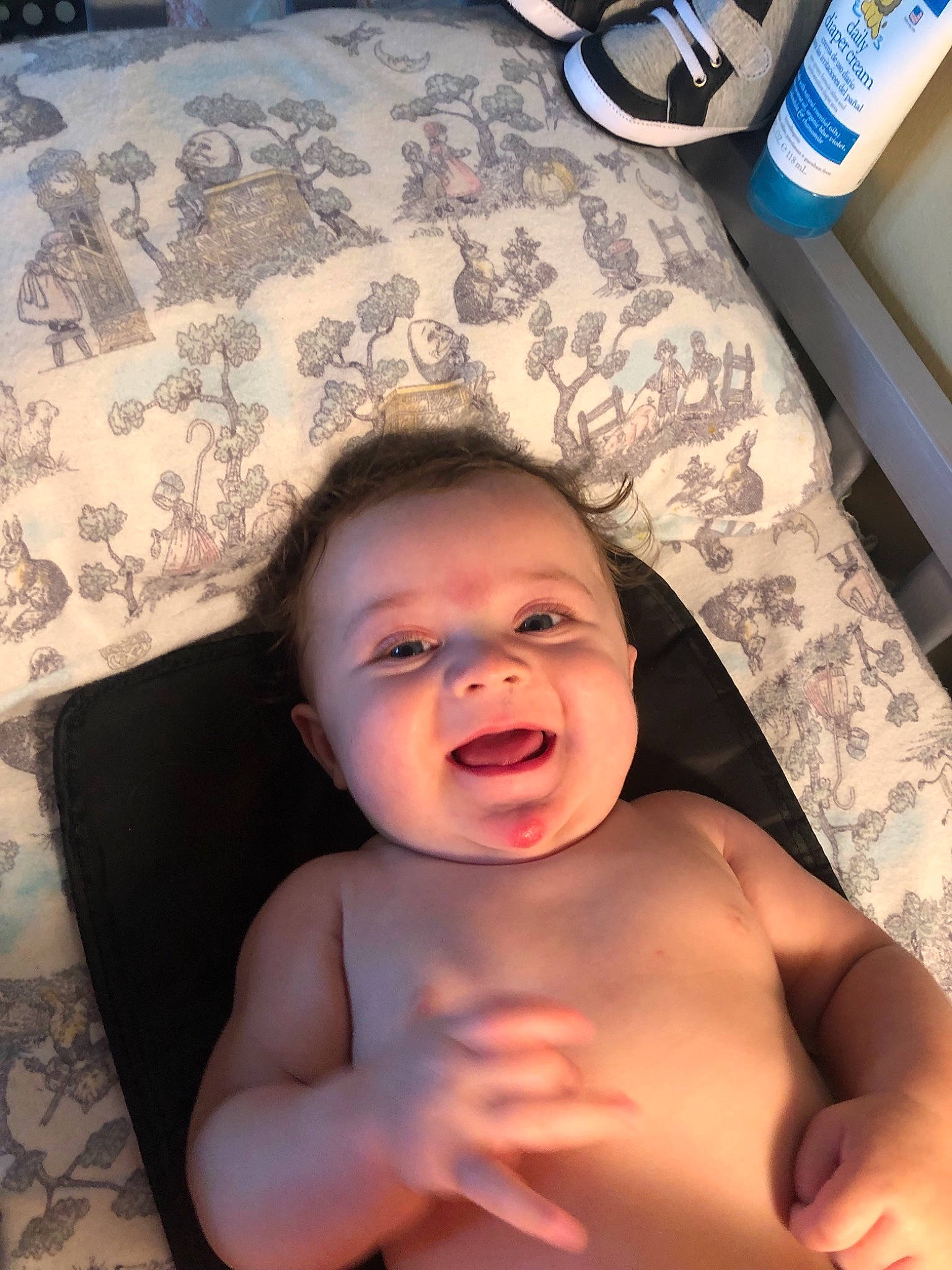 Kj is registered to the contest to win money with this photo: baby, cheek, chest, child, face, facial_expression, fun, head, mouth, muscle, nose, person, skin, smile, toddler