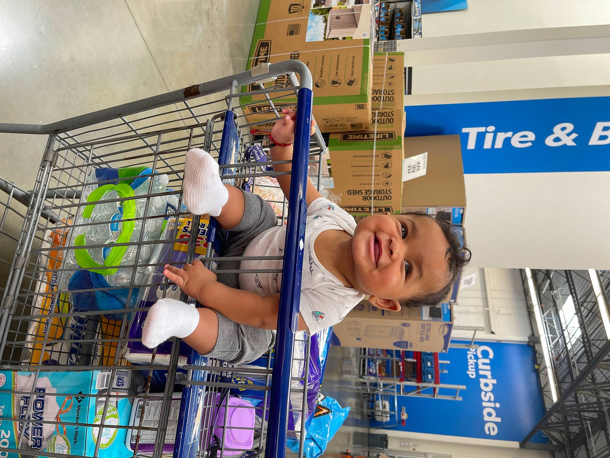 Luca is registered to the contest to win money with this photo: advertising, customer, electric_blue, engineering, fun, headwear, helmet, job, joy, leisure, logo, machine, person, personal_protective_equipment, retail, service, shorts, smile, t_shirt