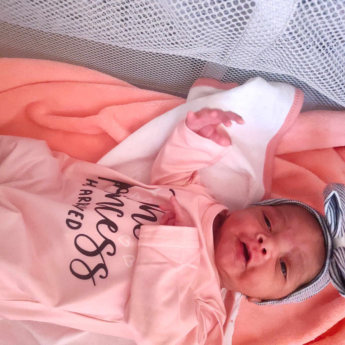 Lazari joined the competition — help win amazing prizes! baby, bed, bedroom, blanket, bodypart, bonnet, clothing, cradle, crib, face, finger, furniture, hand, hat, head, infantbed, newborn, person, photography, portrait