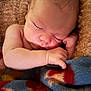 arm, baby, blanket, child, closeup, comfort, cozy, cute, face, hand, head, infant, nap, newborn, peaceful, portrait, rest, skin, sleeping, soft_texture