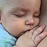 baby, sleeping, closeup, hand, skin, peaceful, infant, child, soft, portrait, face, eyelashes, cuddle, rest, comfort, newborn, cute, person, human, toddler