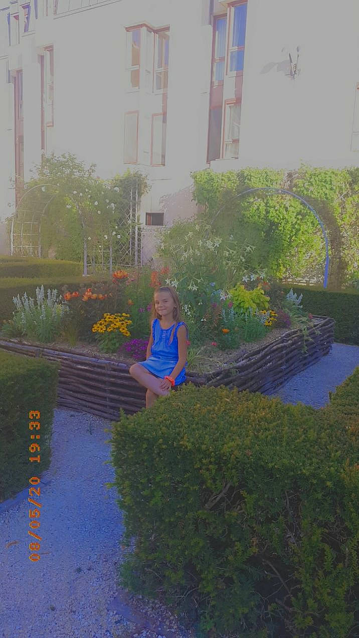Mailee a rejoint le concours — aidez-le/la à gagner de superbes lots ! annual_plant, atmospheric_phenomenon, backyard, botanical_garden, courtyard, fog, garden, gardening, groundcover, haze, hedge, joy, landscaping, majorelle_blue, mist, person, plant, shrub, walkway, water_feature