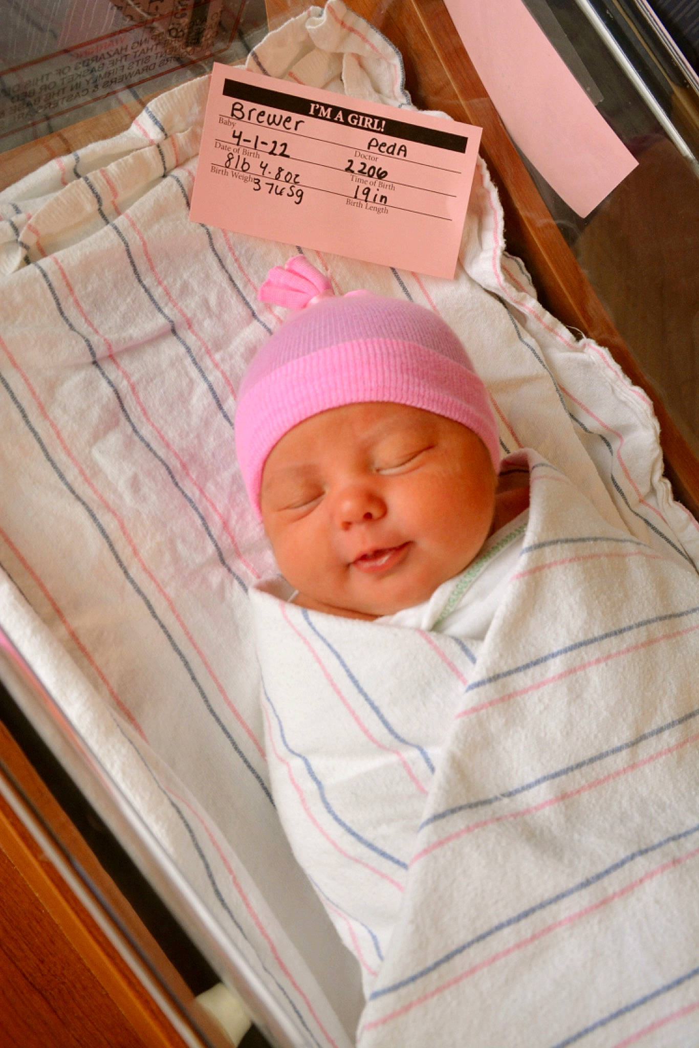 Eleanor joined the competition — help win amazing prizes! baby, baby_products, baby_safety, baby_sleeping, baby_toddler_clothing, bedding, bedtime, cheek, child, comfort, font, handwriting, headgear, headwear, infant_bed, linens, magenta, nap, person, pink