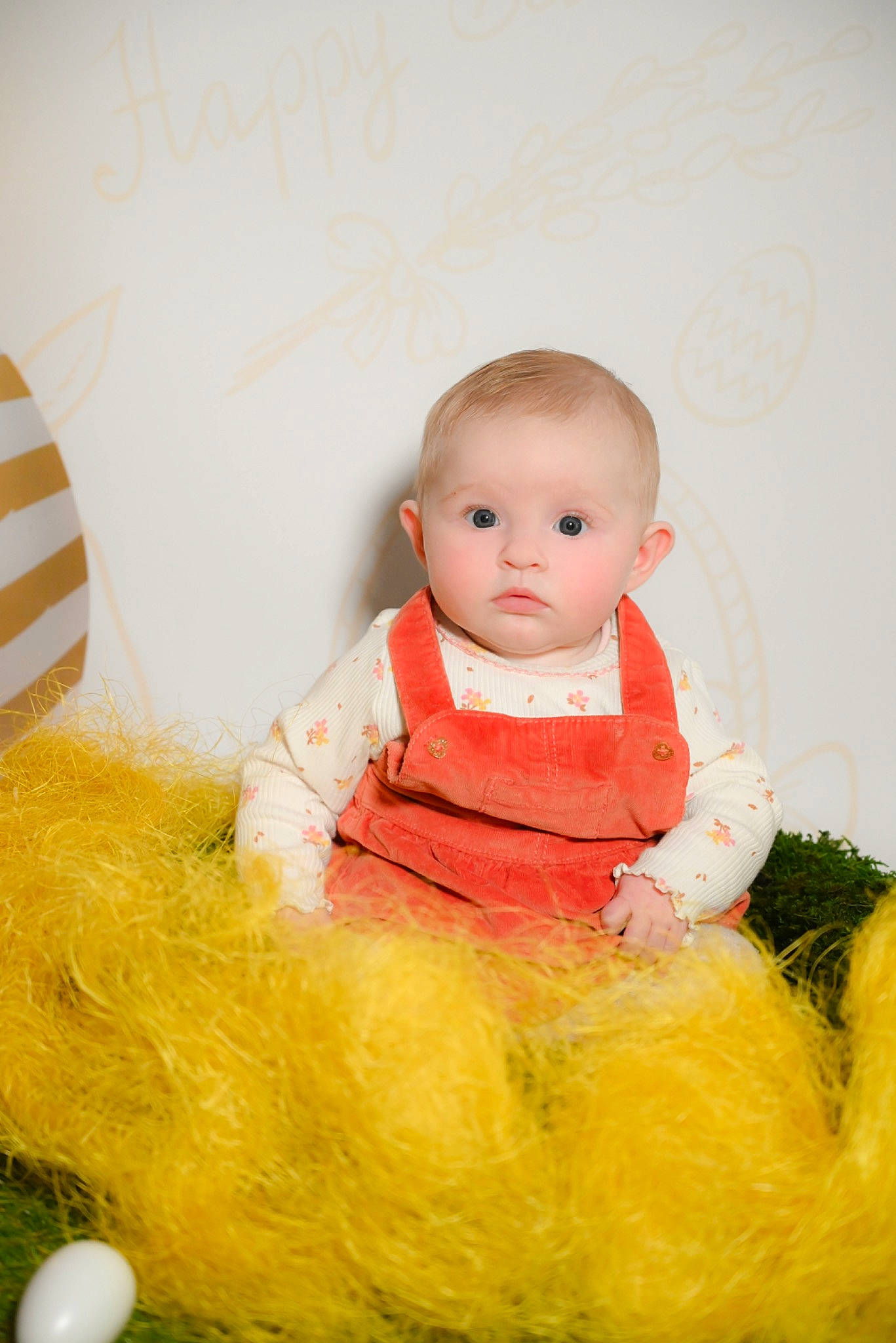 Lucie a rejoint le concours — aidez-le/la à gagner de superbes lots ! baby, baby_products, baby_toddler_clothing, baby_toys, cheek, child, doll, fur, happy, orange, peach, person, plush, room, sitting, sleeve, stuffed_toy, textile, toddler, toy