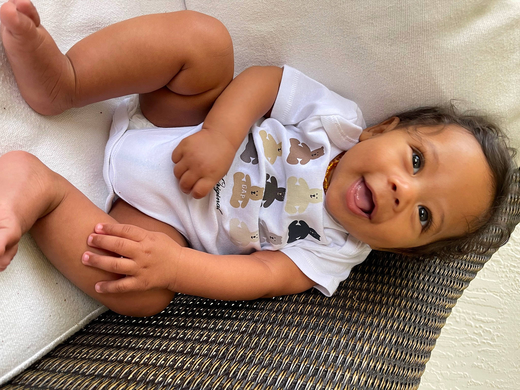 Lennox joined the competition — help win amazing prizes! baby_toddler_clothing, barefoot, child, comfort, elbow, eye, finger, flash_photography, flooring, foot, head, human_leg, joint, knee, leg, muscle, person, skin, thigh, toddler