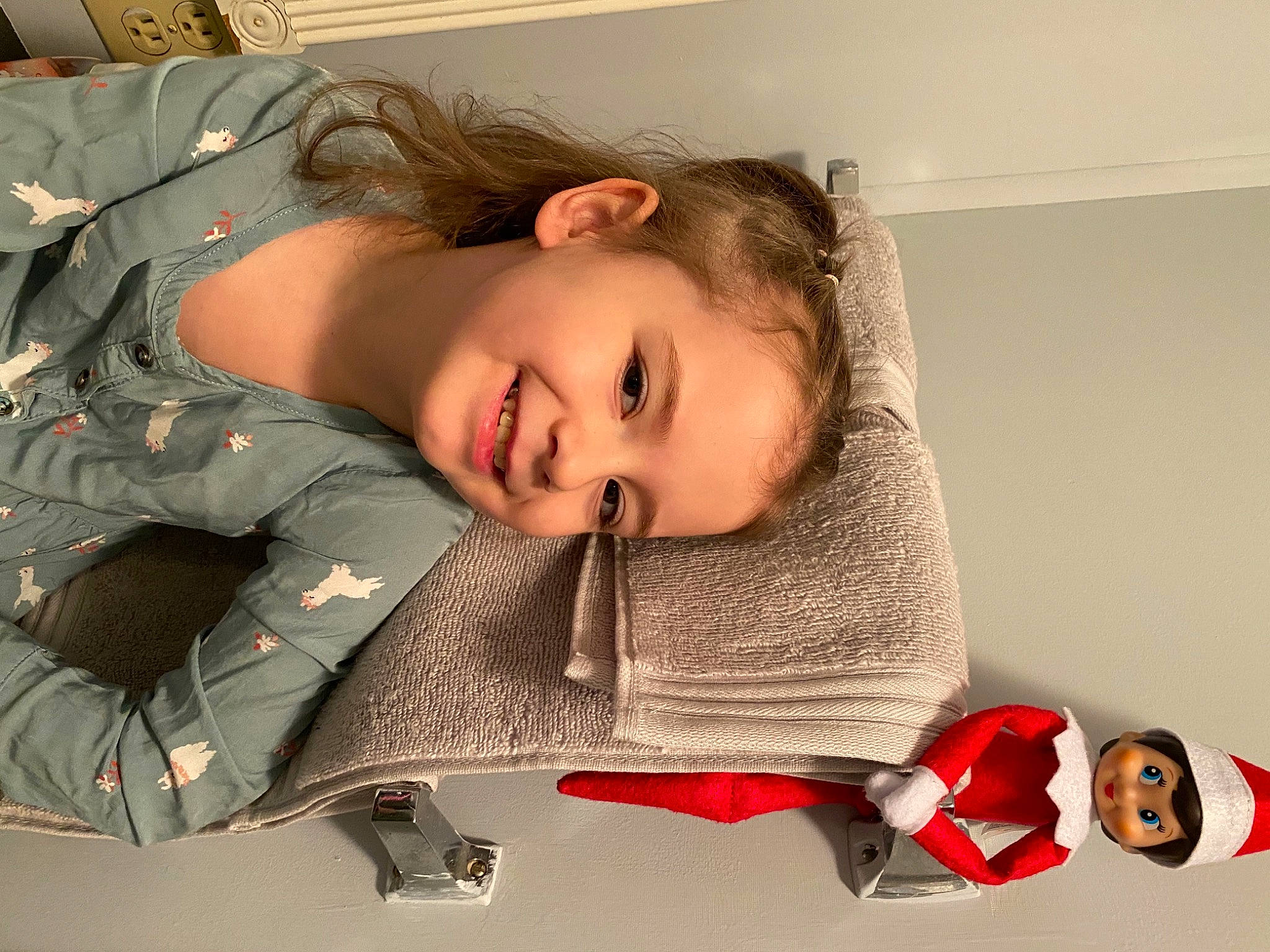 Kathleen joined the competition — help win amazing prizes! baby_products, carmine, child, comfort, couch, fashion_accessory, flooring, fun, happy, joy, lip, mouth, nose, person, portrait_photography, room, sitting, smile, toddler, toy