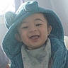 Tobias joined the competition — help win amazing prizes! toddler, child, smiling, blue_towel, hooded_towel, face, baby, cute, happy, indoor, person, babys_clothing, cozy, portrait, soft_lighting, baby_bib, ears, clothing, joyful, infant