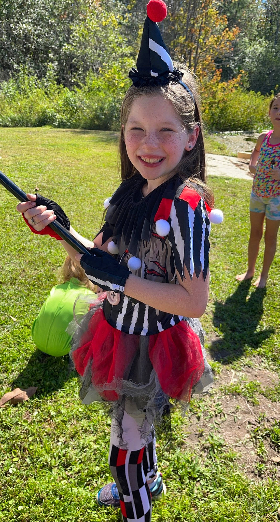 Evaly joined the competition — help win amazing prizes! air_gun, cosplay, costume, costume_design, event, fashion_accessory, grass, grassland, happy, headband, jewellery, joy, musical_instrument, necklace, pattern, people_in_nature, person, personal_protective_equipment, plant, recreation