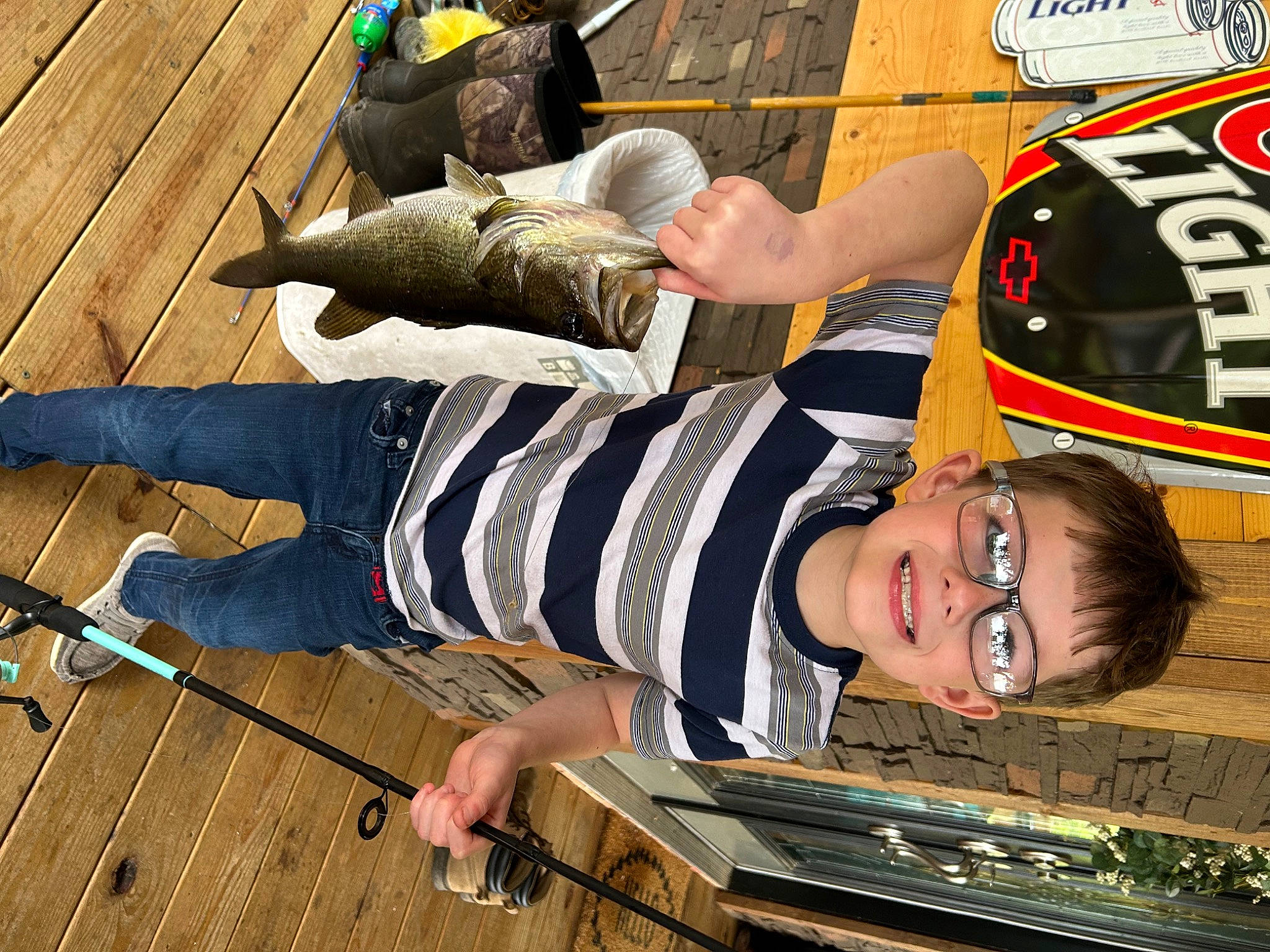 Don joined the competition — help win amazing prizes! automotive_tire, eyewear, hardwood, human_leg, joy, leisure, logo, pattern, person, personal_protective_equipment, recreation, shoe, sunglasses, thigh, vertebrate, wood