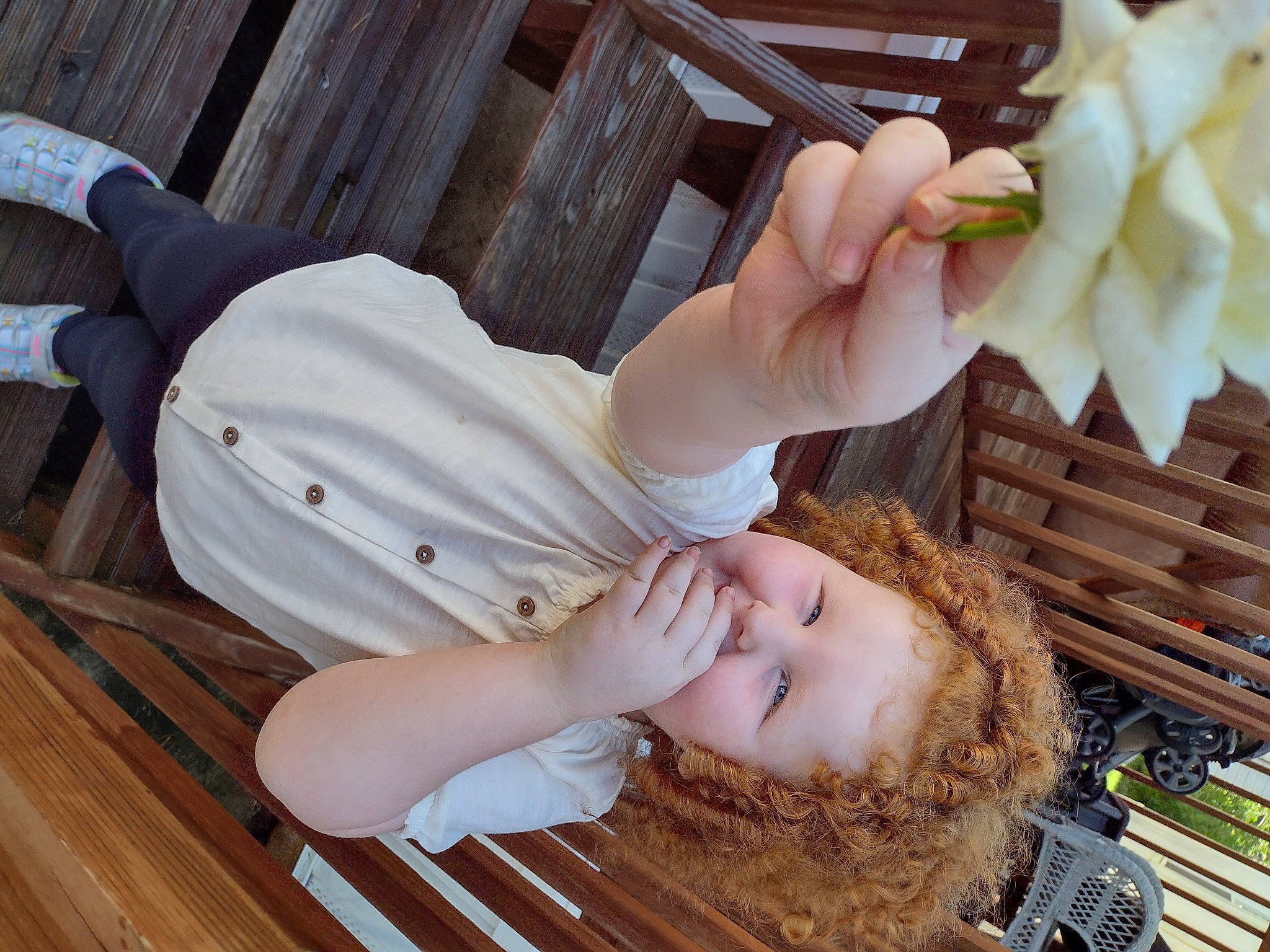 Myla joined the competition — help win amazing prizes! apple, child, comfort, cuisine, elbow, food, fur, gesture, hand, hardwood, human_leg, ingredient, junk_food, leisure, nail, person, produce, recipe, sitting, vegetable