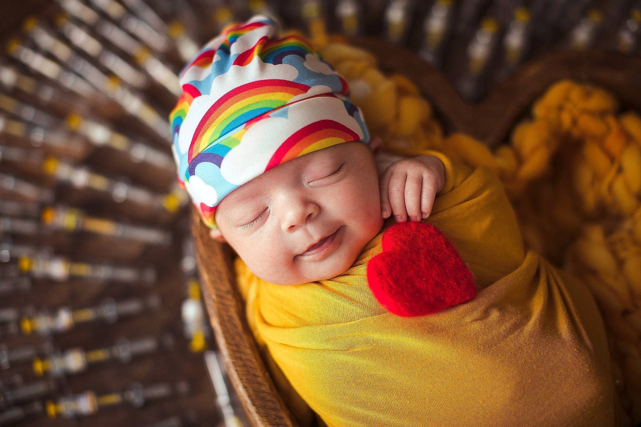 Oaklyn joined the competition — help win amazing prizes! baby, cap, child, event, eye, fashion_accessory, flash_photography, fun, grass, happy, head, headgear, headwear, iris, knit_cap, leisure, magenta, person, smile, toddler