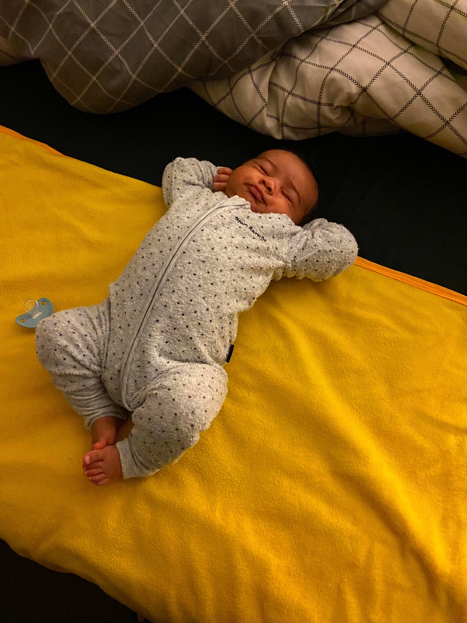 Rae joined the competition — help win amazing prizes! baby, baby_products, baby_safety, baby_sleeping, baby_toddler_clothing, bed, bed_sheet, bedding, bedroom, bedtime, child, comfort, duvet, flooring, furniture, human_body, linens, person, room, sleeve