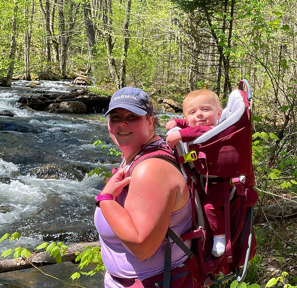 Orrin is registered to the contest to win money with this photo: adventure, backpack, botany, forest, fun, goggles, headwear, joy, jungle, leisure, luggage_and_bags, natural_landscape, outdoor_recreation, people_in_nature, person, personal_protective_equipment, plant, recreation, smile, sunglasses