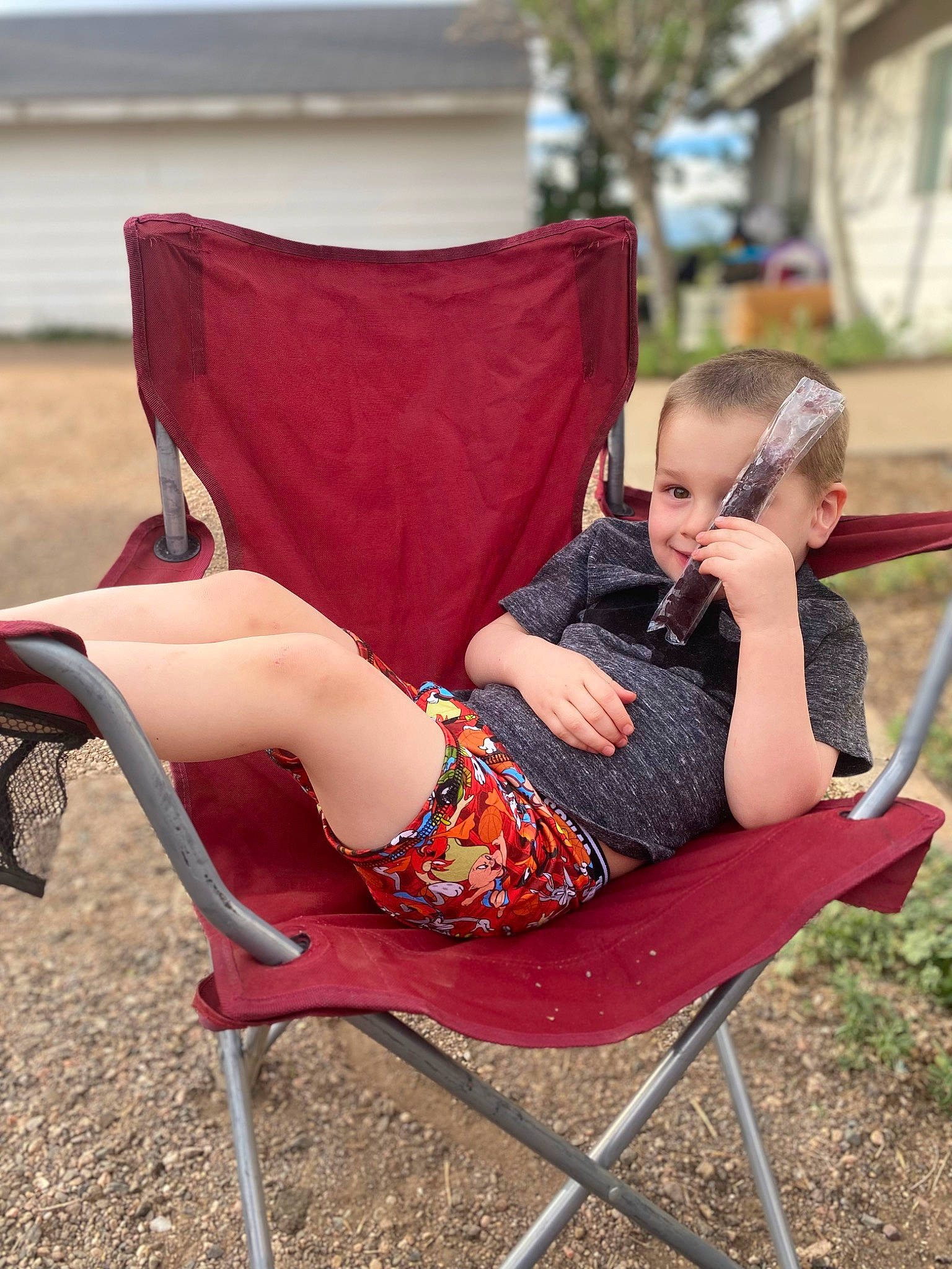 Gerald joined the competition — help win amazing prizes! baby, chair, city, comfort, dress, event, fashion, foot, fun, grass, happy, head, human_leg, joy, lap, leisure, magenta, person, purple, sitting