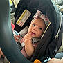 alloywheel, baby, bonnet, car, car_interior, carseat, carwheel, clothing, cushion, face, happy, hat, head, homedecor, person, photography, portrait, smile, transportation, vehicle