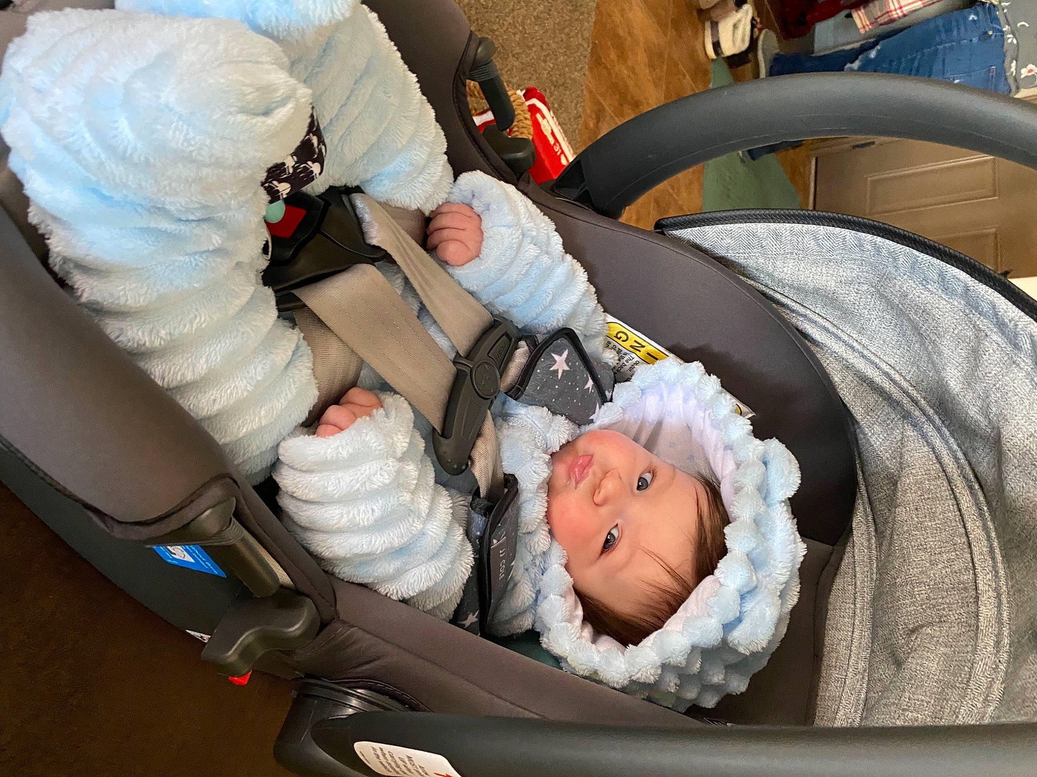 Corbin joined the competition — help win amazing prizes! auto_part, automotive_design, baby, baby_carriage, baby_in_car_seat, baby_products, baby_safety, baby_sleeping, car_seat, child, comfort, family_car, health_care, infant_bed, luxury_vehicle, medical_equipment, motor_vehicle, person, service, toddler