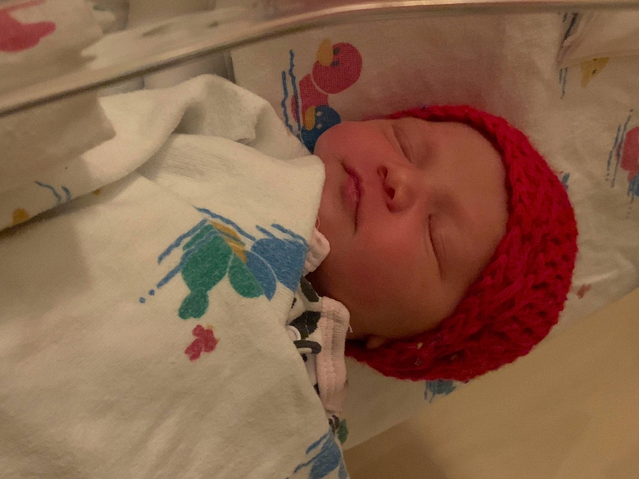 Elianna is registered to the contest to win money with this photo: baby, baby_sleeping, baby_toddler_clothing, bedding, cheek, child, comfort, head, headwear, linens, lip, mouth, neck, pattern, person, skin, sleeve, t_shirt, textile, toddler