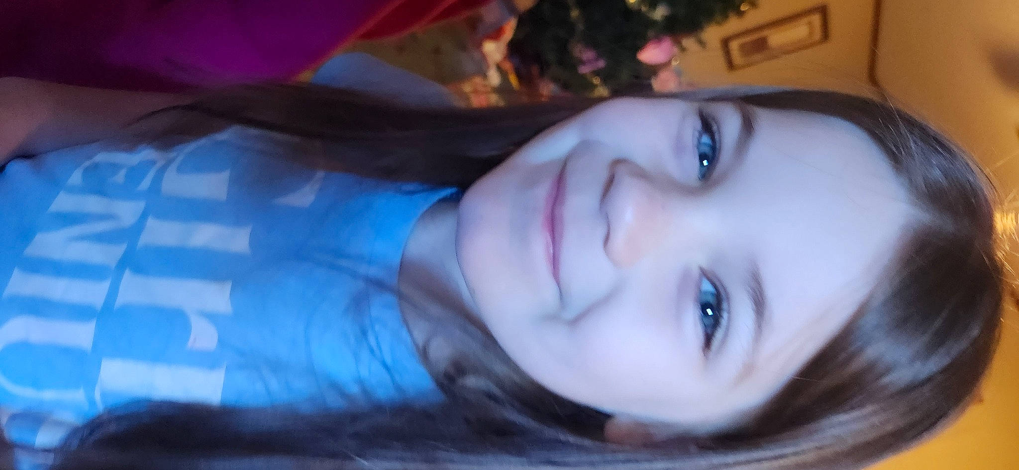 Timberlyn joined the competition — help win amazing prizes! black_hair, electric_blue, eye, eyebrow, eyelash, eyewear, face, flash_photography, forehead, happy, iris, jaw, joy, lip, mouth, neck, nose, person, plant, purple