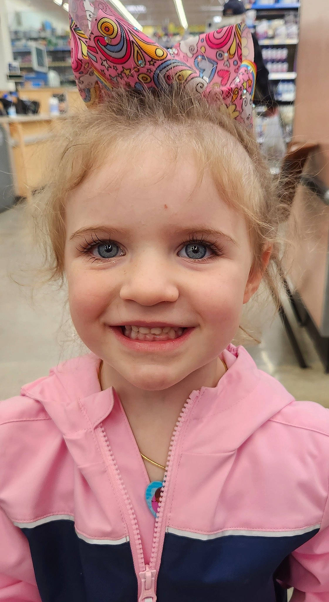 Dannie joined the competition — help win amazing prizes! beauty, blond, cap, child, event, eyebrow, facial_expression, fashion, fun, hairstyle, happy, iris, jewellery, joy, organ, people, person, pink, skin, smile