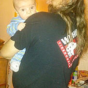 Mordecai is registered to the contest to win money with this photo: child, dress, image, interaction, person