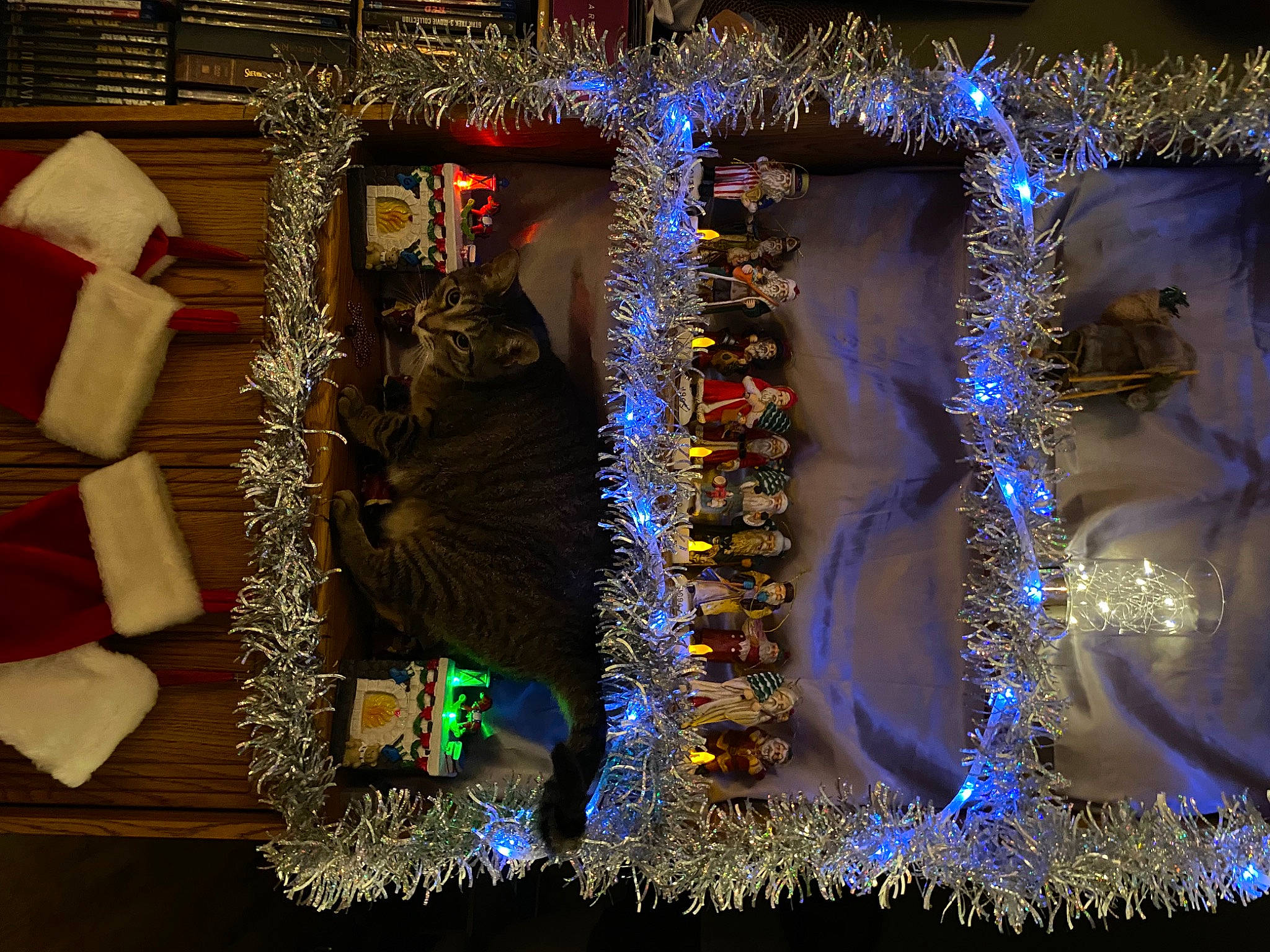 Kairi joined the competition — help win amazing prizes! art, christmas, christmas_decoration, christmas_lights, christmas_ornament, darkness, decoration, electric_blue, event, fashion_accessory, glass, holiday, jewellery, light_fixture, ornament, plant, rectangle, tree, window, wood